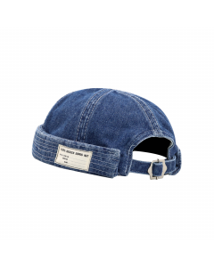 Unisex High Quality Hip Hop Melon Cap Bonnet Dad Caps Fashion Men Women Docker Cap Men Women Denim Warm Bucket Cap Brimless Hat