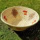 4 Diamond 4 Color Band Thatch Bowl